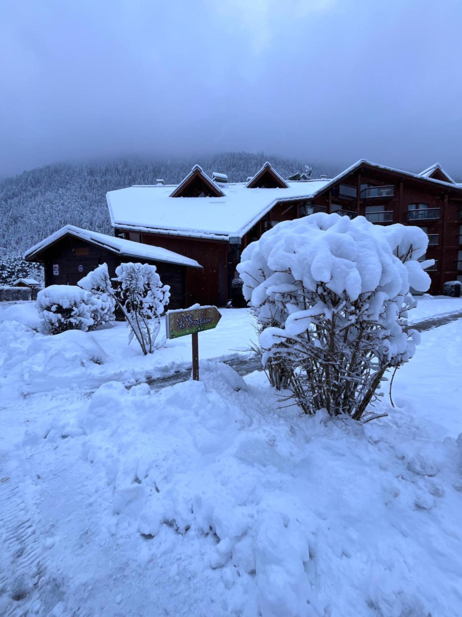 Apartamento Aux Pieds Des Pistes En Plein Soleil Les Contamines-Montjoie Exterior foto